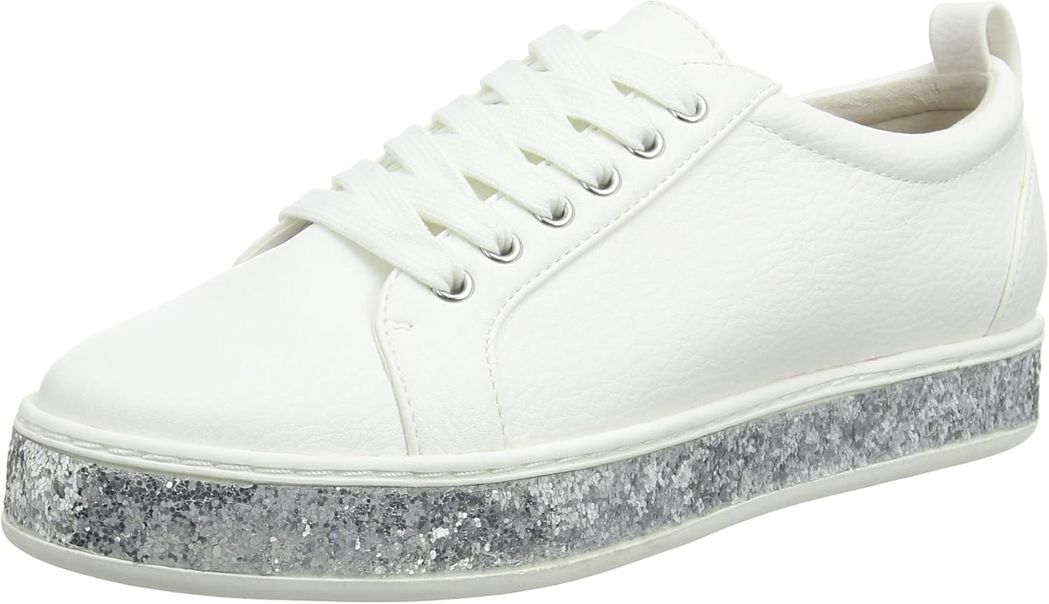 carvela ladies white trainers
