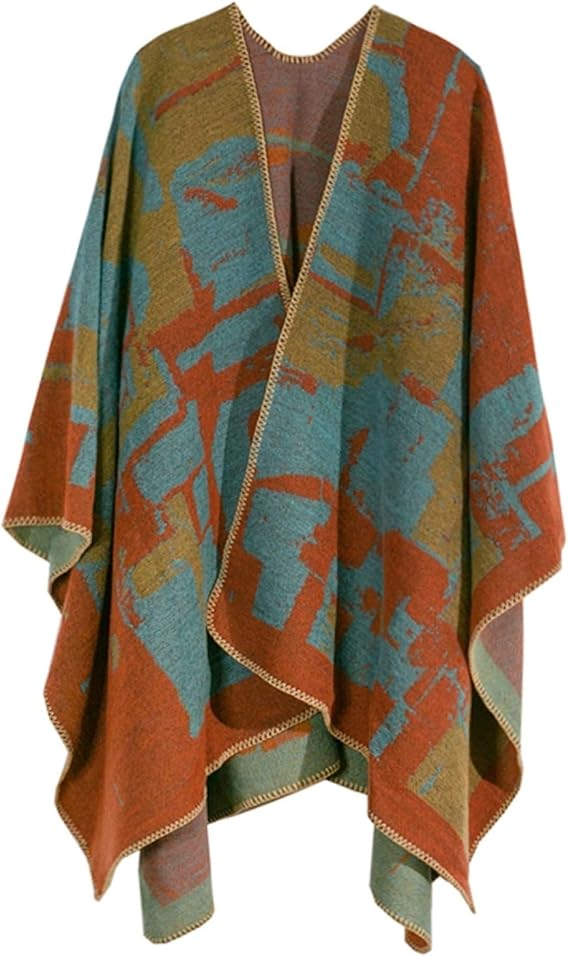 Amazon ジレ風 マフラー 大判 ストール F 防寒 厚手 ショール キリム調 柔らか 手触り優しい エスニック ストール 暖かい 肌触り おしゃれ ショール 大判 秋冬 イエロー レディース 羽織もの スカーフ アウトドア 旅行 キャンプ マフラー 通販