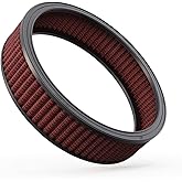 K&amp;N Engine Air Filter: Reusable, Washable, Replacement Car Air Filter | Compatible With Select 1965-1985 Chevy/Buick/Cadillac/Pontiac (see product description for select models), E-1650