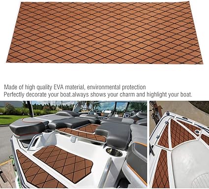 Amazon Com Soulong Teak Decking Sheet Non Slip Boat Flooring