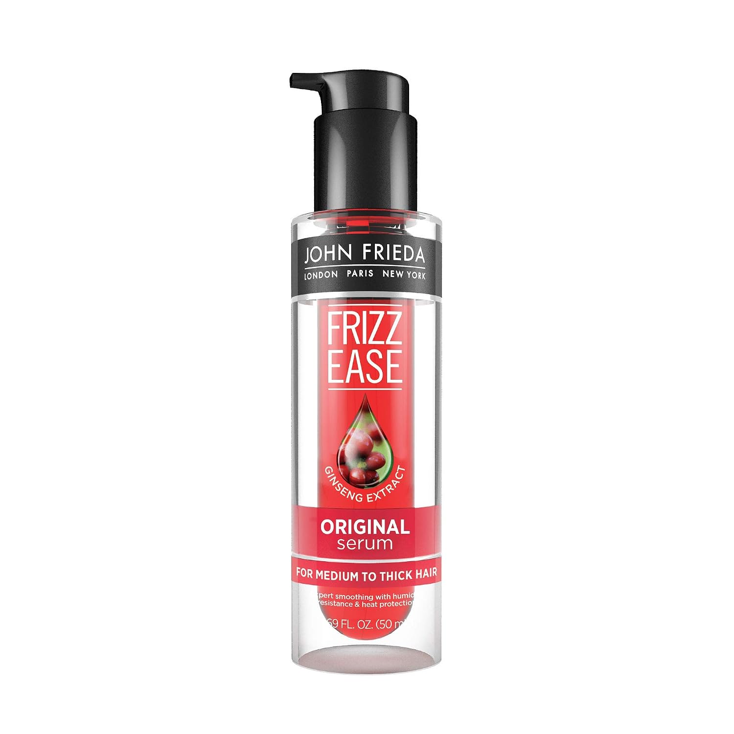 John Frieda Frizz Ease Original 6 Effects Serum, 1.69 Ounces, Clear, 50 ml (Pack of 1) - Image 3