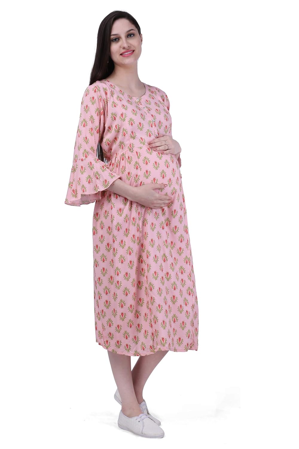 western maternity dress