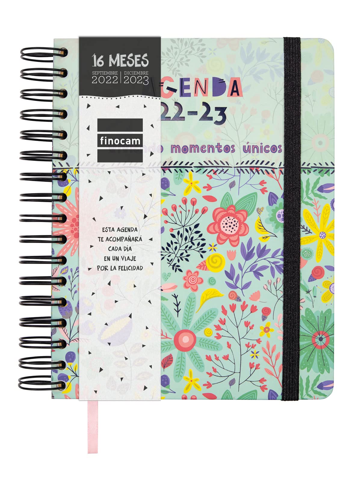 Finocam - Agenda 2022 2023 Vitae 16 Months Week Horizontal View September 2022 - December 2023 (16 Months) Spanish Green