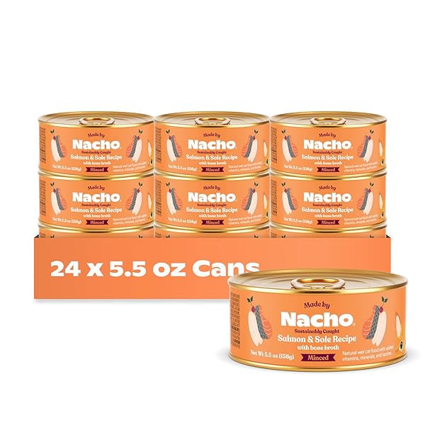 MADE BY NACHO PREMIUM MINCED WET CAT FOOD...