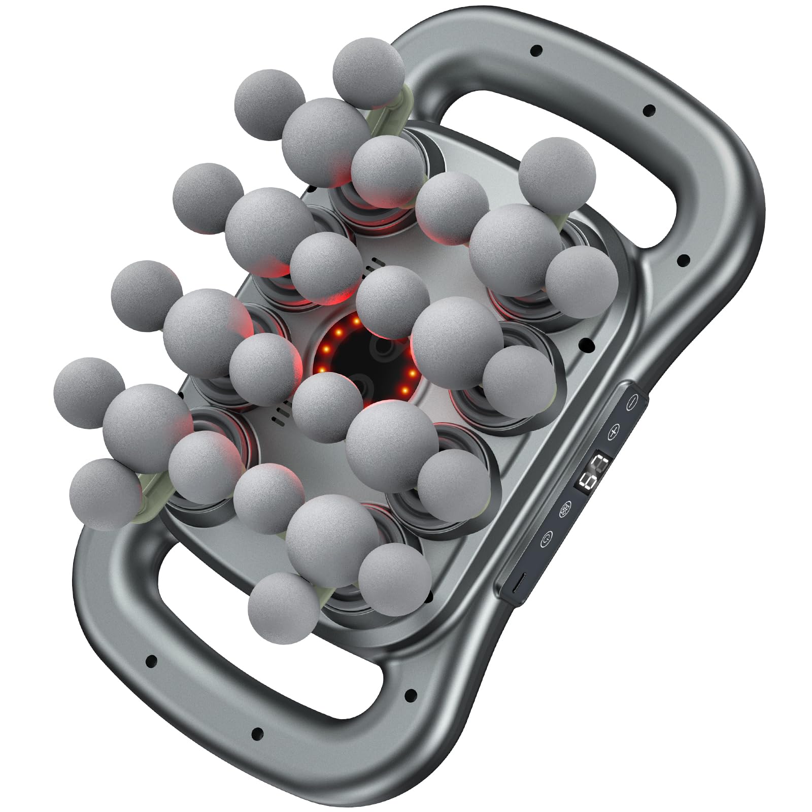 Photo 1 of LIDEEYA Upgrade 28 Head Massage Gun Set, Handheld Back Massager Gun Deep Tissue,9 Speeds Electric Percussion Muscle Body Massager for Athletes Neck Shoulder Pain Relief,Gifts for Men Women