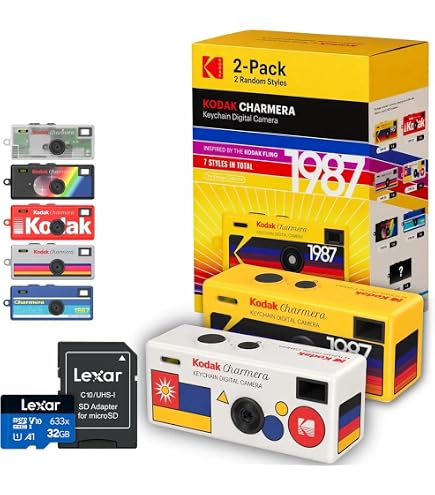 Amazon.com : Kodak Charmera Key Chain Digital Camera (Random Style