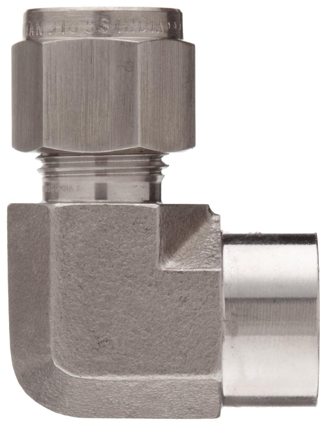 1/2 Tube OD x NPT Female Brennan N25020808SS Stainless Steel