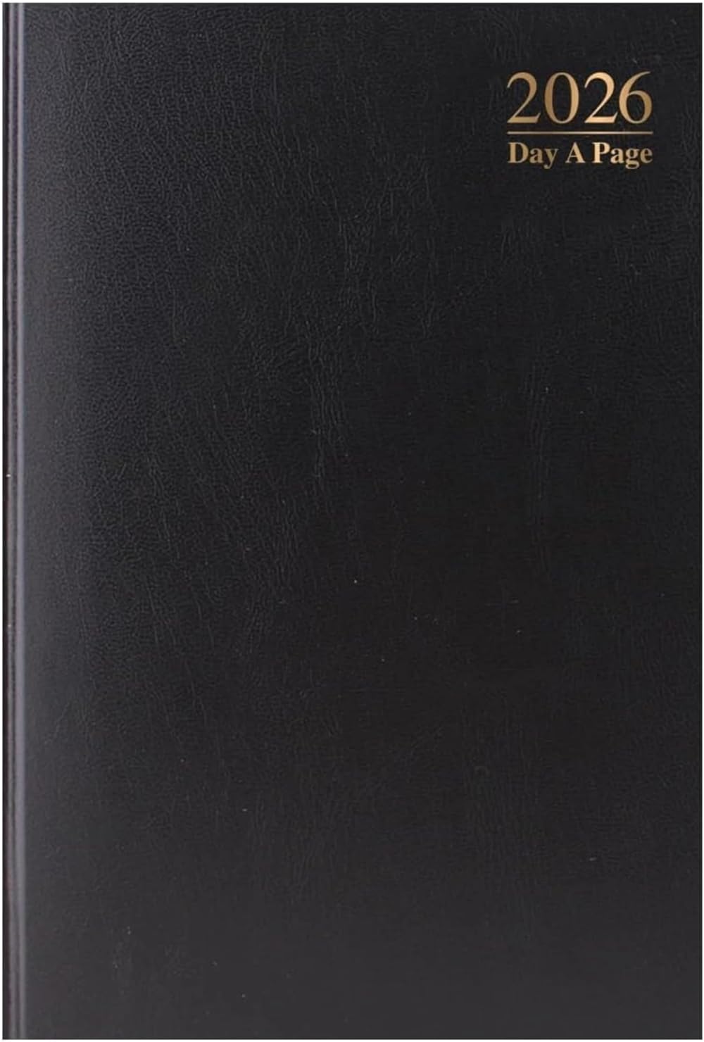 Arth 2026 A4 Day a Page Diary Black Hardback Case Bound