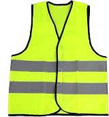 SZCXDKJ Childrens High Visibility Safety Vest Yellow Reflective Kids Hi Vis view 5