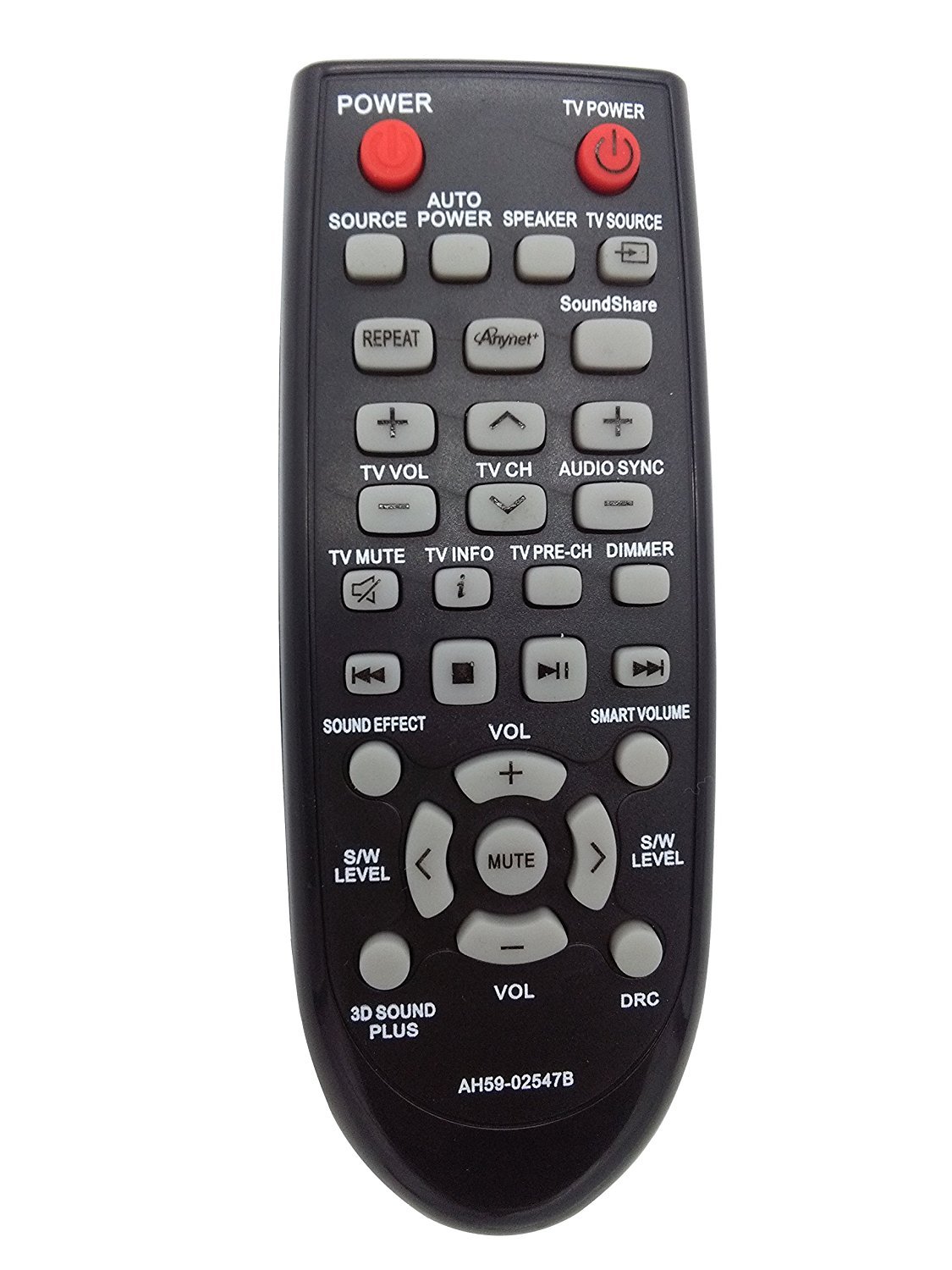 Photo 1 of AH59-02547B Soundbar Replacement Remote Control Compatible with Samsung Sound Bar Home Theater System HWF450ZA HWF450 PSWF450 AH68-02644D-00 HW-F450ZA HW-F450 PS-WF450 HW-F450/ZA