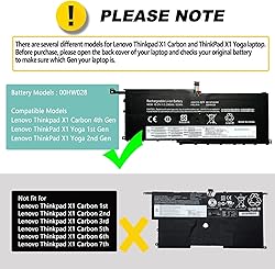 BOWEIRUI 00HW028 01AV458 01AV439 SB10F46466 Battery