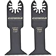 Genesis GAMT517-2 Universal 2-Pack 1 3/4" Course Tooth Oscillating Multi-Tool Quick-Release Flush Cut Blade
