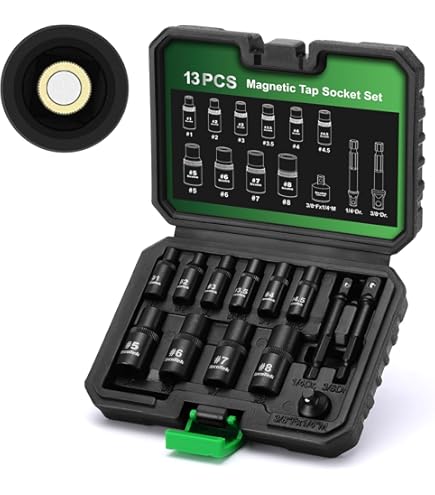 Amazon.com: Lisle 70940 3-Piece Tap Socket Set, 5/8,11/16,3/4