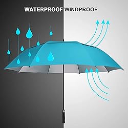 G4Free 62 inch Extra Large Windproof Golf Umbrella