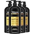 TRESemmé Rich Moisture Hydrating Shampoo with Pump 4 Count for Dry Hair Formulated With Pro Style Technology 39 fl oz