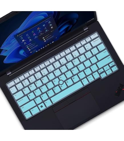Toetsenbordcover Voor 14-inch Lenovo ThinkPad – Compatibel Met T14, E14, T14s, X1 Carbon, X1 Extreme En Meer – Kleurrijk, Wasbaar En Herbruikbaar