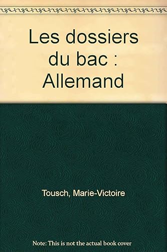Download Dossiers du bac allemand : 1res et terminales L, ES, S PDF