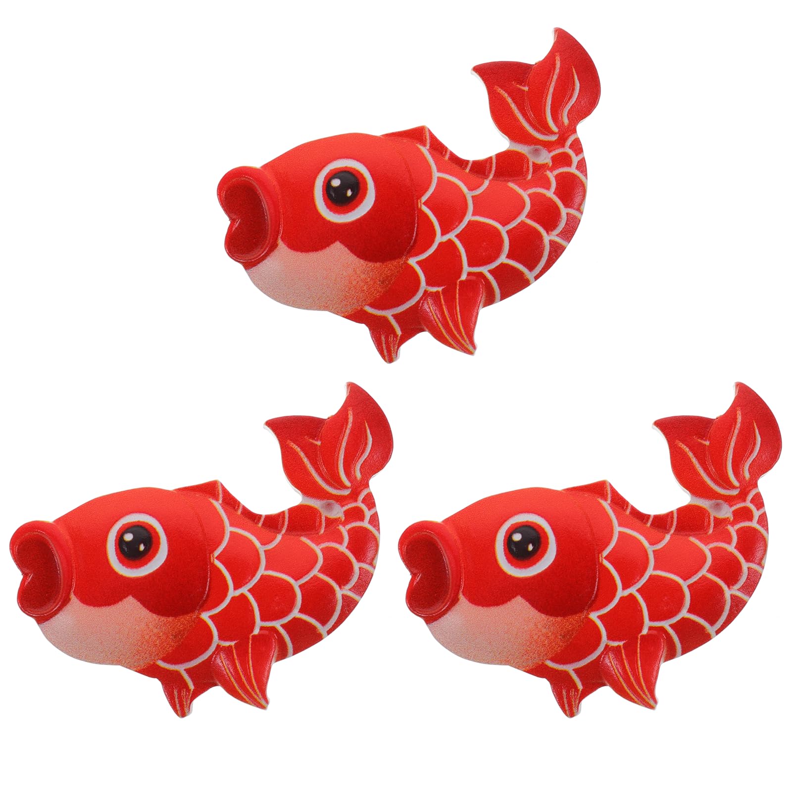 3pcs Koi Fridge Magnets, Cute Fish Shape Magnets Decorative Magnets for Whiteboard Blackboard Oven Refrigerator Decor