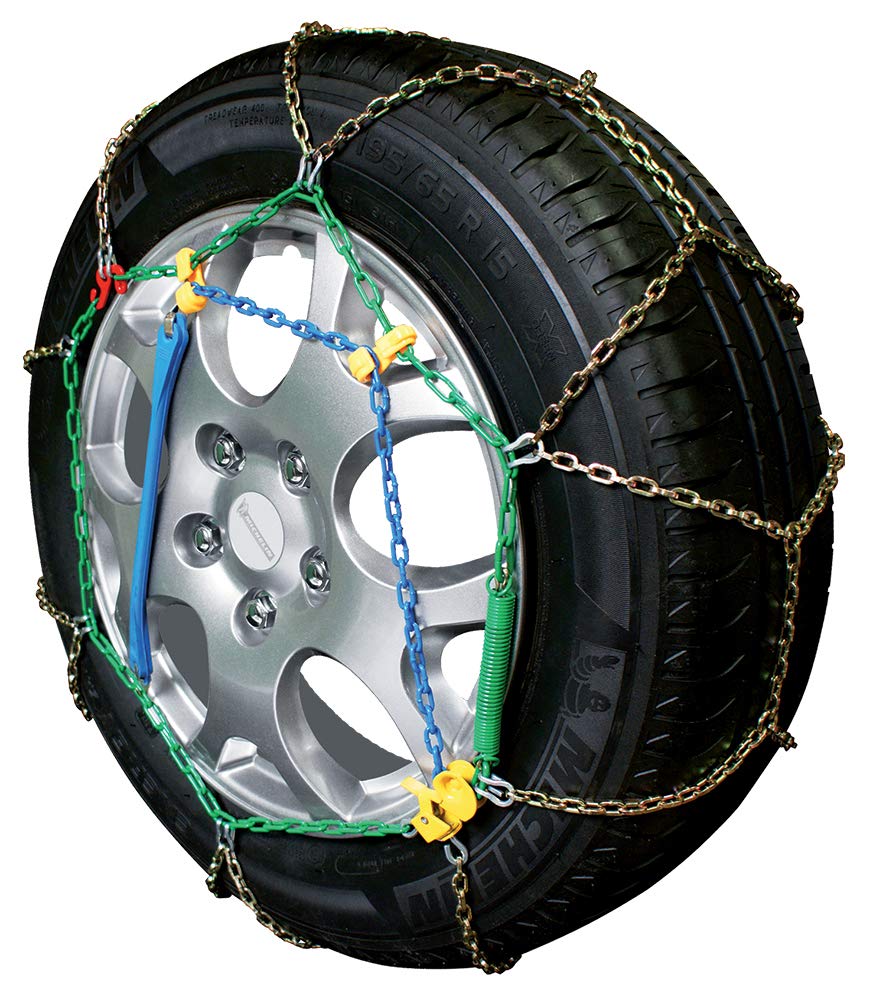 CORA 000142111 Snow Chains for Car Grip Tech, 9 mm, Group 11, Set of 2