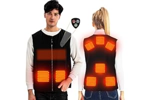 Pinuotu Heated Vest Jacket Unisex, No Battery