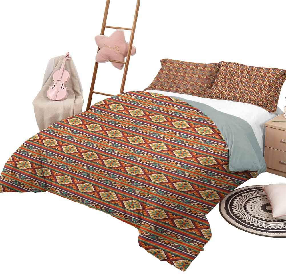 DayDayFun 3 Piece Bedding Sets Native American Bedspread Bed Cover for