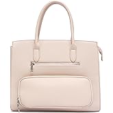 NEWBELLA Kelly Vegan Leather Tote Bag for Women - Stylish Versatile Commute Top Handle Bag, Hobo Shoulder Handbag with Purse