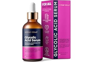 Ember Cloud Glycolic Acid Serum for Face 15% (30 ml) - Advanced Soft Formula For All Skin Types Support Skin Radiance, Addres