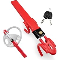 Zento Universal Steering Wheel Lock – Anti-Theft Car Lock With Escape Hammer & Adjustable Hooks - View #11
