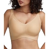 Redgray Minimizer Bras for Women Full Coverage Jelly Bra No Underwire | Seamless, Wireless, Back Smoothing, Separation &amp; Support, Buttery Soft,Plus Size, T-Shirt Bra, Bralette