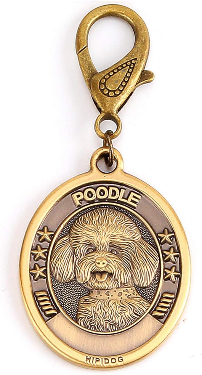 Dog Tag Engraved, Premium Brass Custom Dog Tag, Personalized Dog ID Tags Small and Large Size