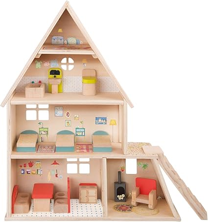 casa muñecas madera amazon