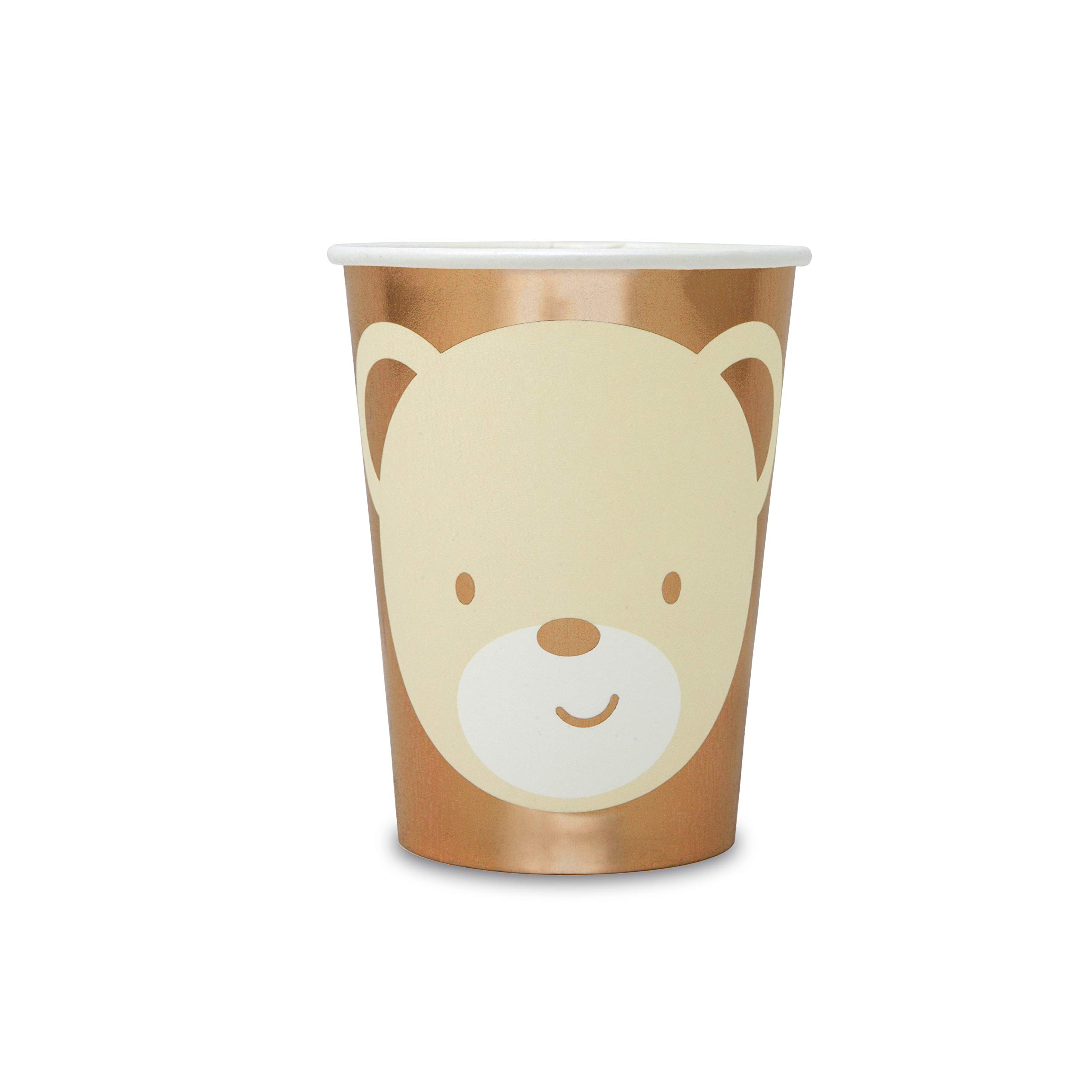 Hatton Gate Teddy Bear Paper Party Cups 8 cups per pack