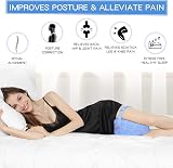 BEAUTRIP Leg Pillow Ergonomic Knee Pillow with Strap Memory Foam view 6