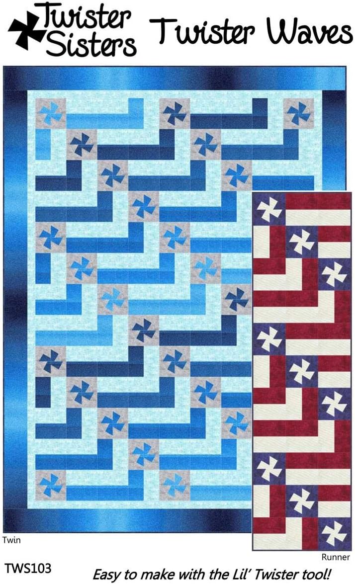 Twister Sister Ptrn Twister Waves Pattern
