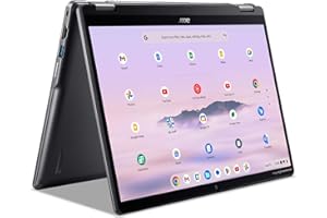 Acer Chromebook Plus Spin 514 Laptop with Google AI – 14" WUXGA 1920x1200 IPS Touch Display Intel Core 5 Processor 120U 8GB LPDDR5X 256GB SSD WiFi 6E FHD Webcam Chrome OS CP514-4HN-58BV
