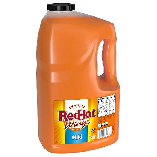 FRANK’S REDHOT MILD BUFFALO WINGS SAUCE, 1 GAL...