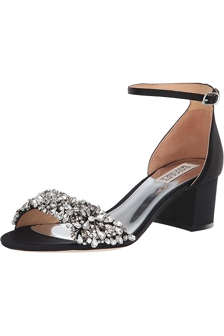 badgley mischka vega ii metallic sandal