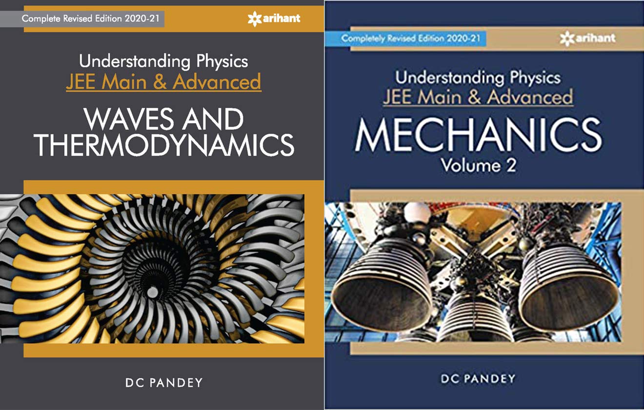 Understanding Physics Combo Bundle – Waves and Thermodynamics + Mechanics Volume 2 (for JEE Mains and Advanced) [Paperback] DC Pandey and Fastbook Library
