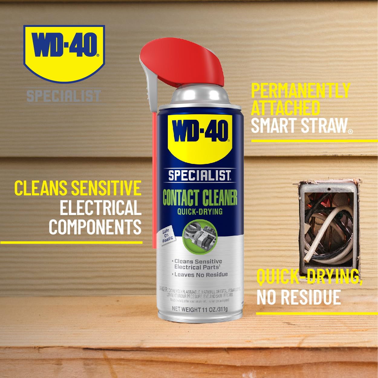 WD-40 Specialist Contact Cleaner Spray, 11 oz. [6-PACK]