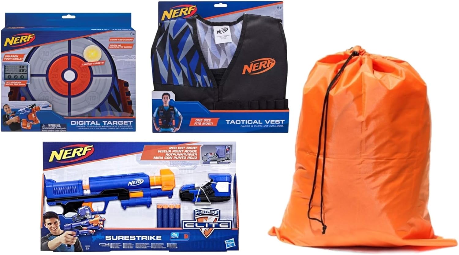 nerf strike digital target