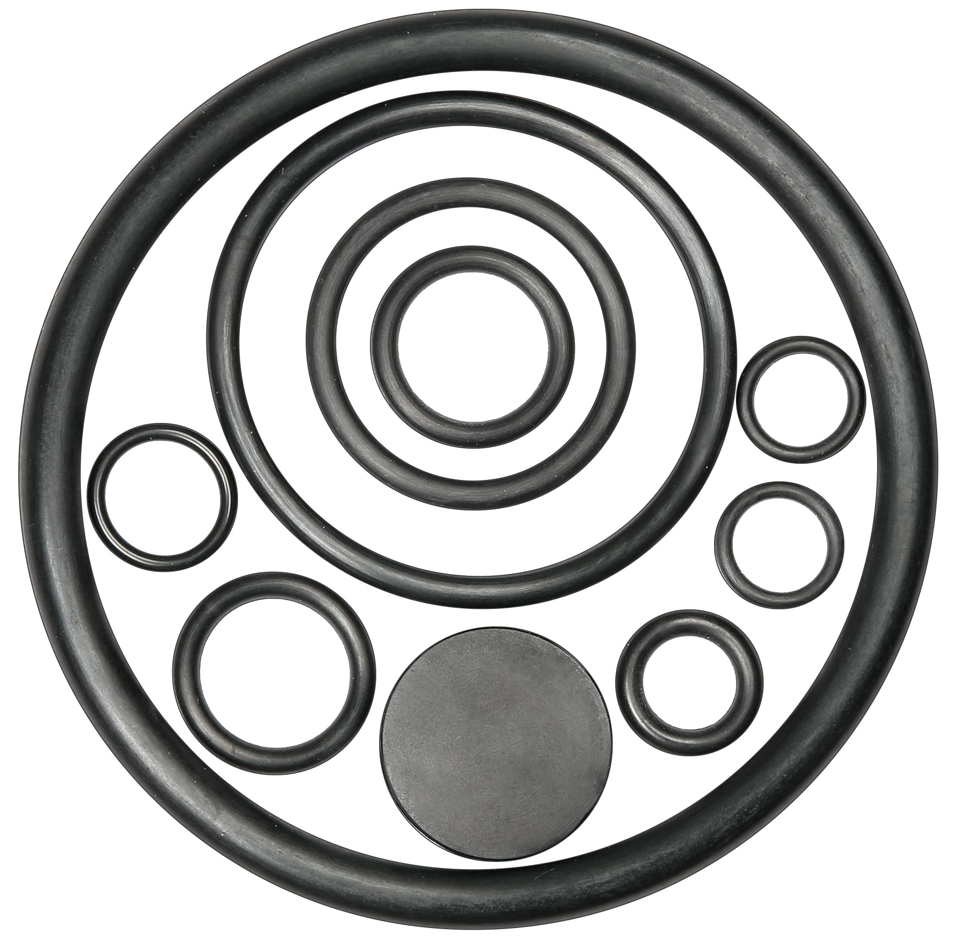 Solo 49551 Gasket Set 461/462", Black, 25 x 15 x 1 cm