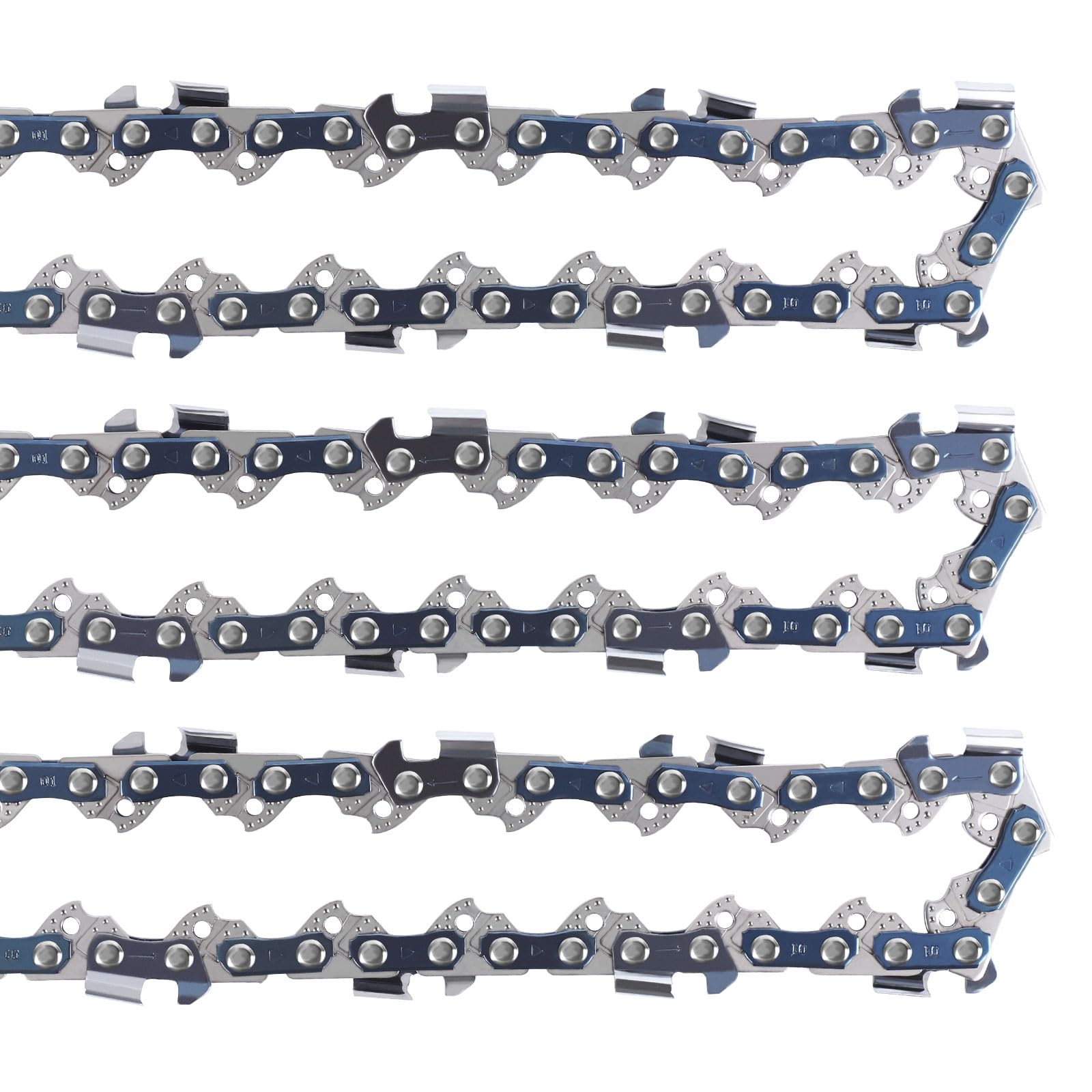 Photo 1 of T.TAOMI 3-Pack 36 Inch Chainsaw Chain 3/8" Pitch .063" Gauge 114 Drive Links,Fits for Stihl 038 044 046 056 MS440 MS460 MS441 MS461 MS381 Husqvarna 51 55 560XP and more (36" 3/8".063"114D)