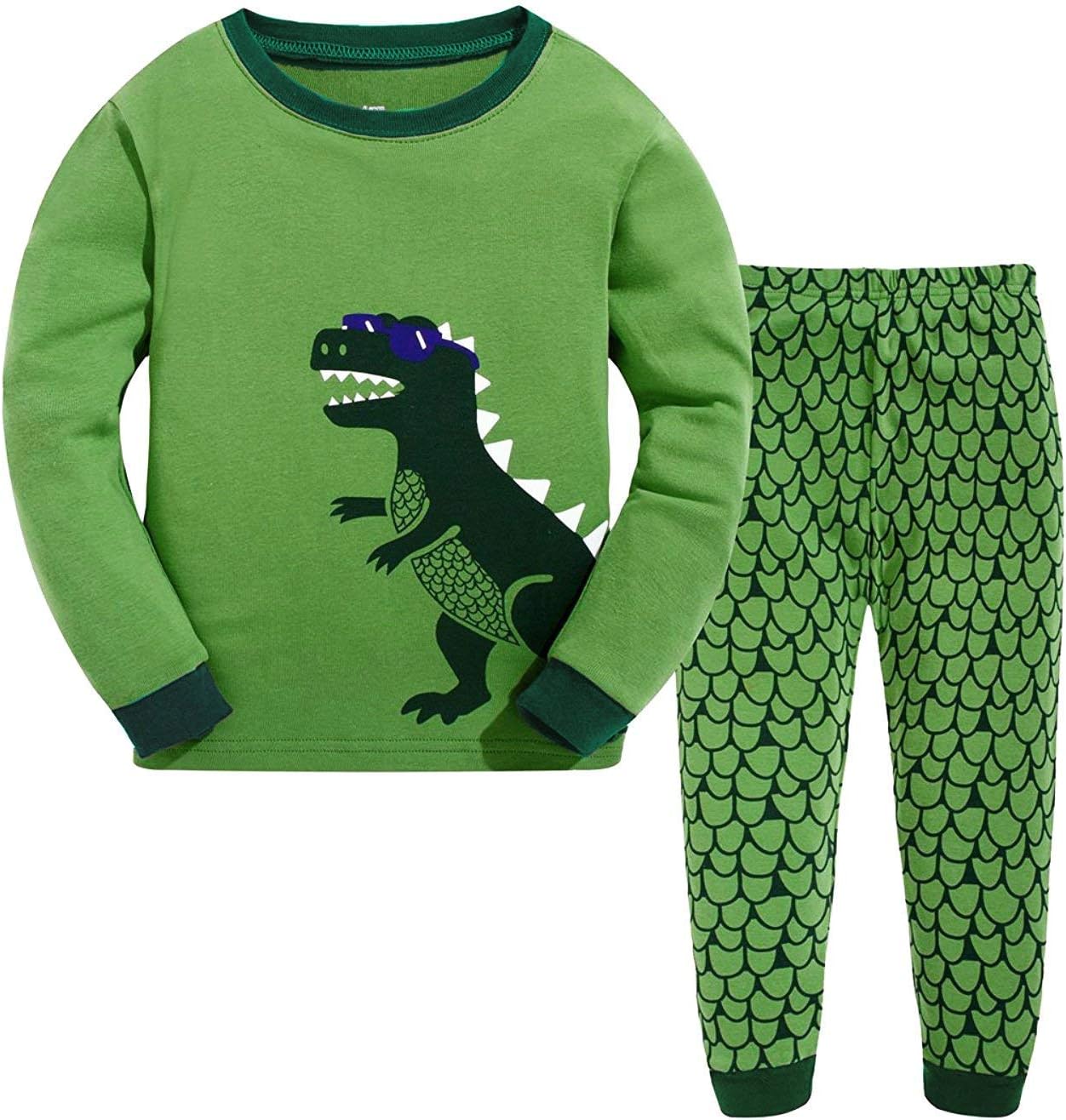 Garsumiss Boys Girls Christmas Pyjamas Set Kids Xmas Pjs Sleepwear Toddler Santa Clothes Unisex Winter Nightwear