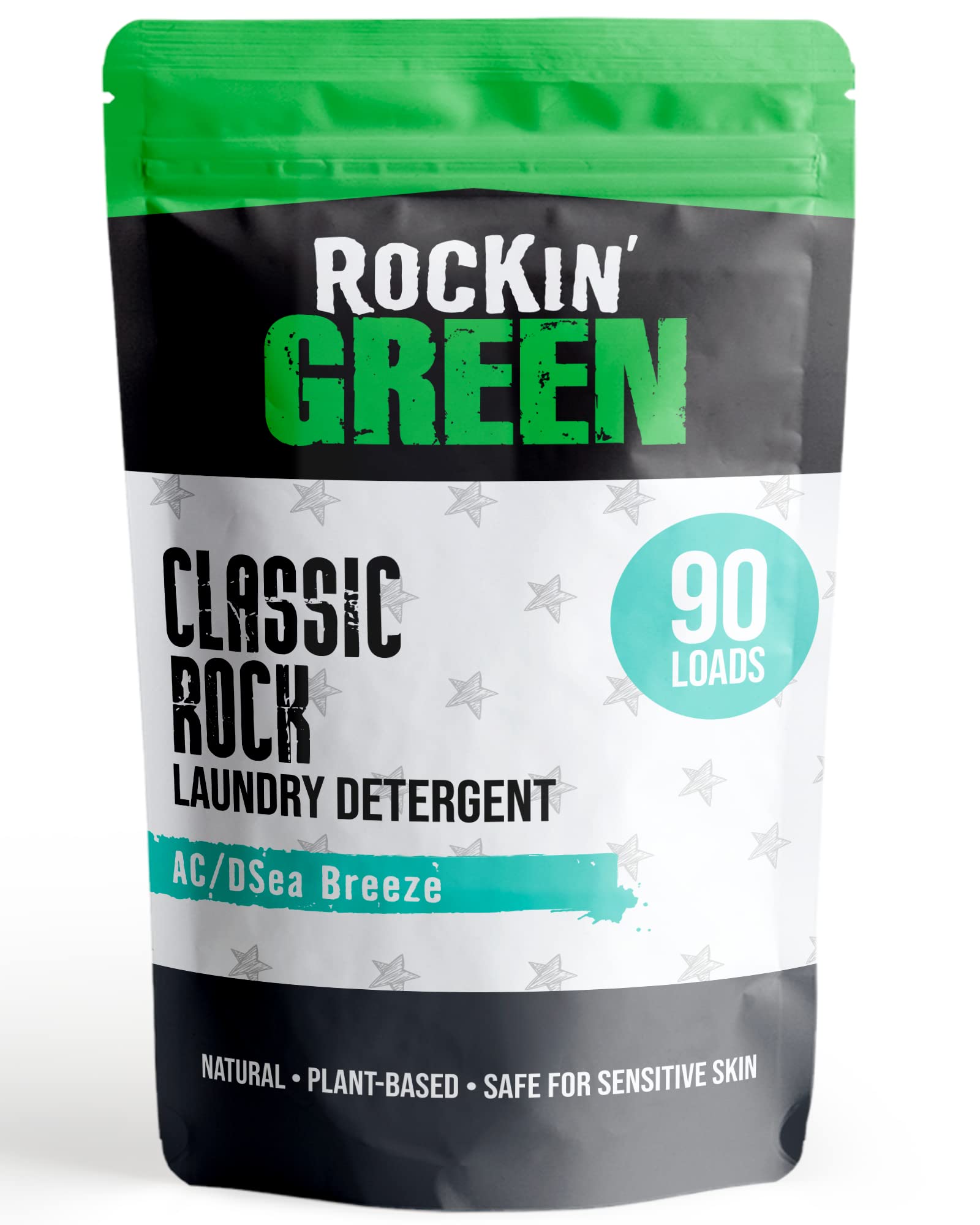 Rockin' Green Laundry Detergent, Plant based, All Natural Laundry
