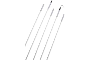 Gardner Bender FTX-15GL Glo Fish 15' Glow-in-The-Dark Fish Sticks, Includes Three 5' Long Interlocking Sticks, Bullet Nose, a