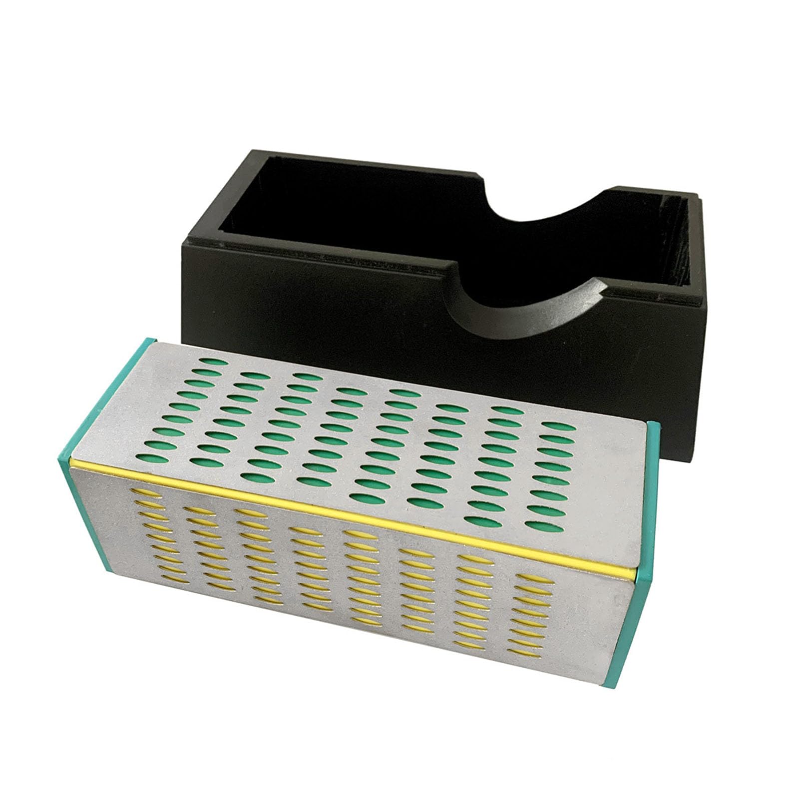 4 Sided Diamond Sharpening Block Stone 200/300/400/600 Grits