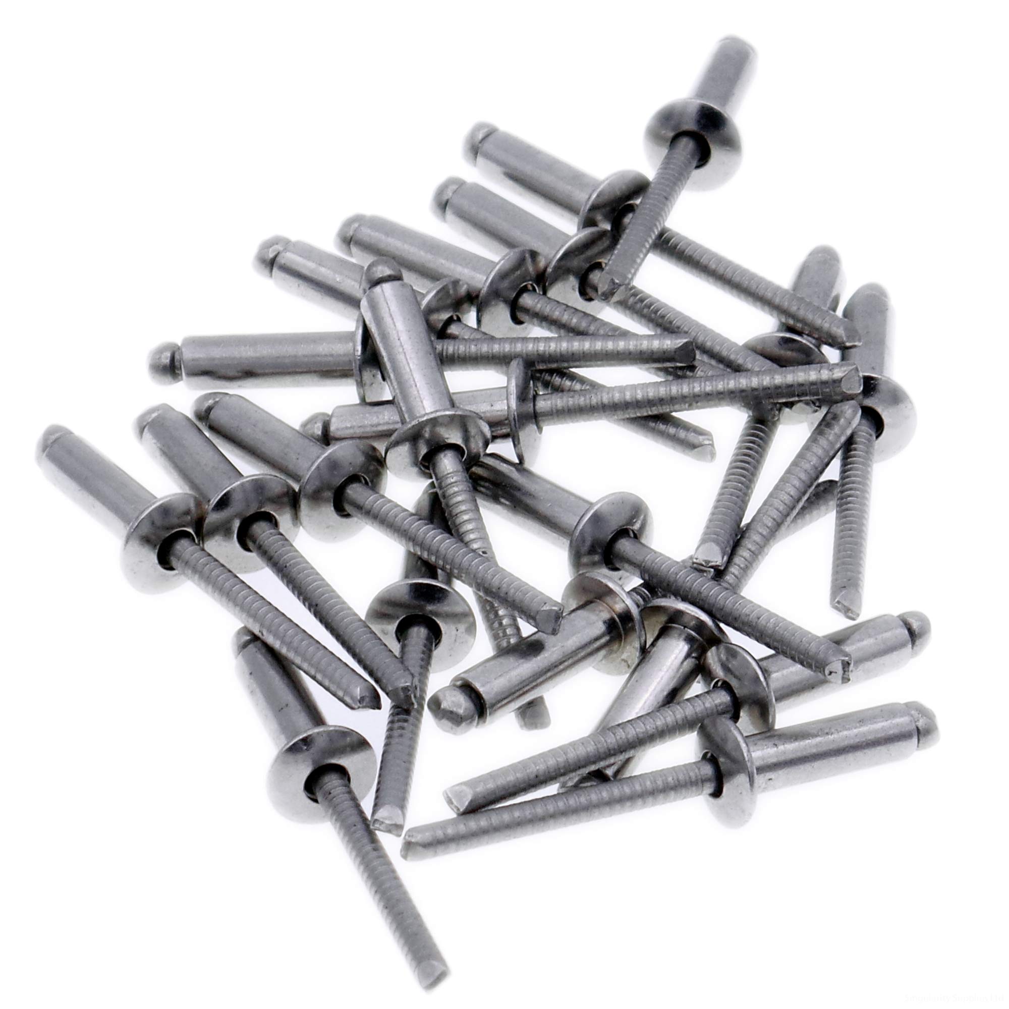 M3 (3mm x 16mm) Dome Blind Rivet - Stainless Steel (A2) (Pack of 20)