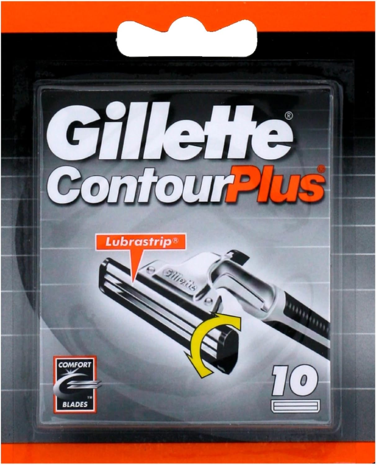 Original GILLETTE Contour Plus Cartridges 10 Pack