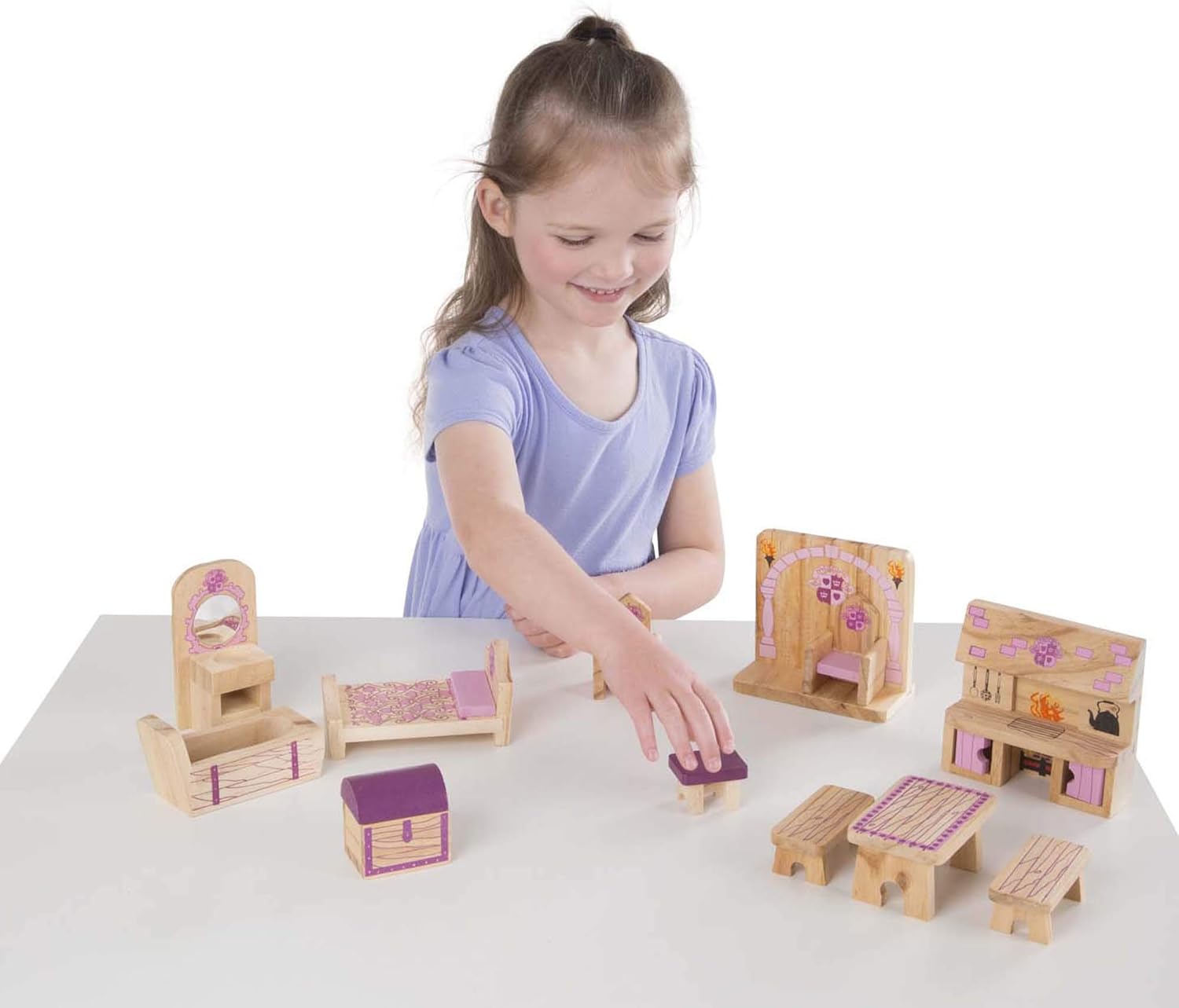 melissa & doug princess castle