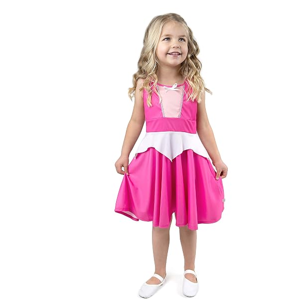 Costume Da Cupcake Per Bambina Dress Up America – Tutina Rosa Con Glassina E Ciliegia – Vestito Di Carnevale - 5